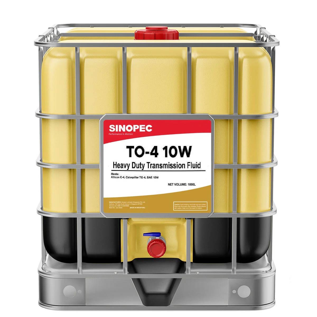 TO-4 10W | 1000L | Heavy Duty Transmission Fluid - IBC