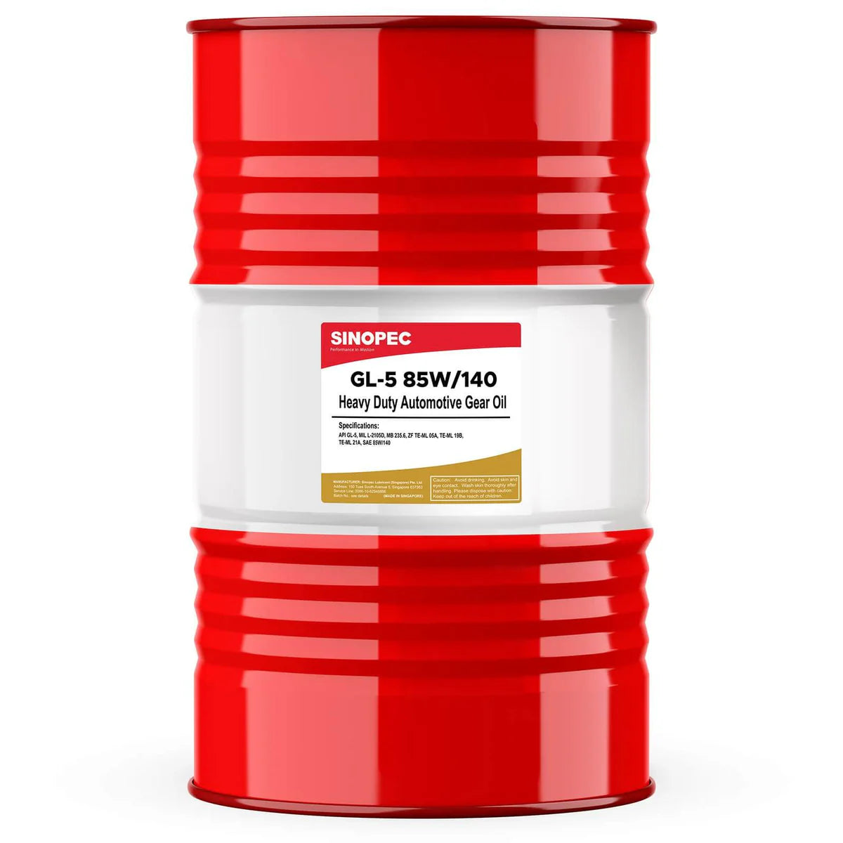85W140 | 200L | GL-5 85W140 Heavy Duty Automotive Gear Oil - Drum