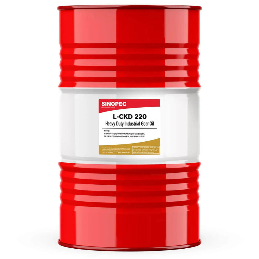 L-CKD 220 Heavy Duty Industrial Gear Oil 200L Drum