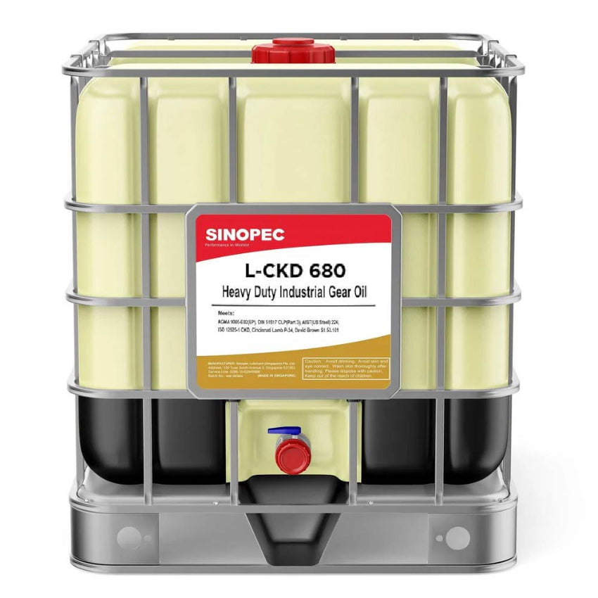 L-CKD 680 Heavy Duty Industrial Gear Oil 1000L IBC
