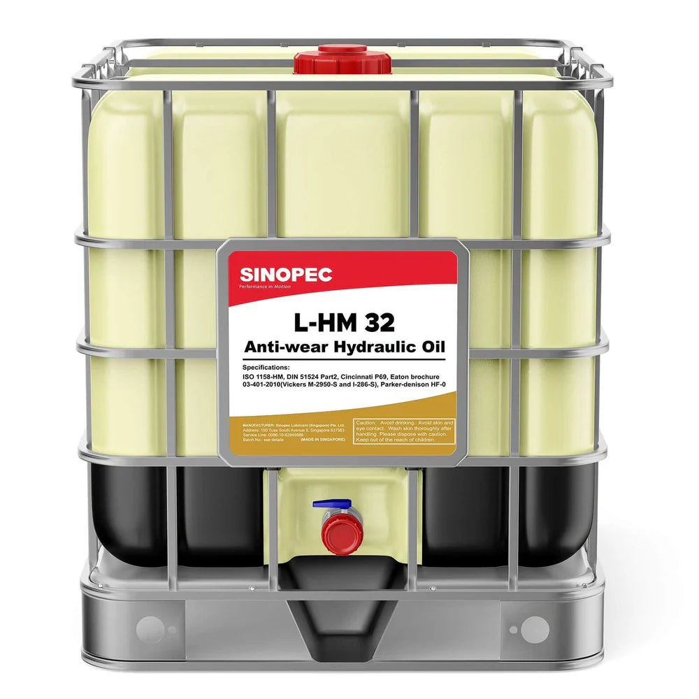 L-HM ISO VG 32 Antiwear Hydraulic Oil 1000L IBC