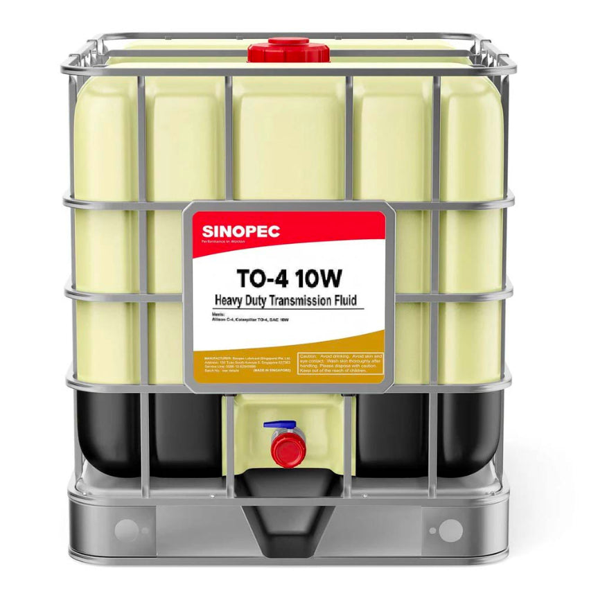 TO-4 10W Heavy Duty Transmission Fluid 1000L IBC