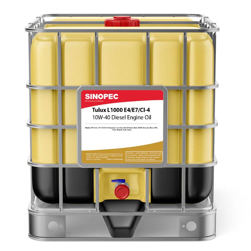 10W40 | 1000L | Tulux L1000 10W40 E7 Diesel Engine Oil - IBC