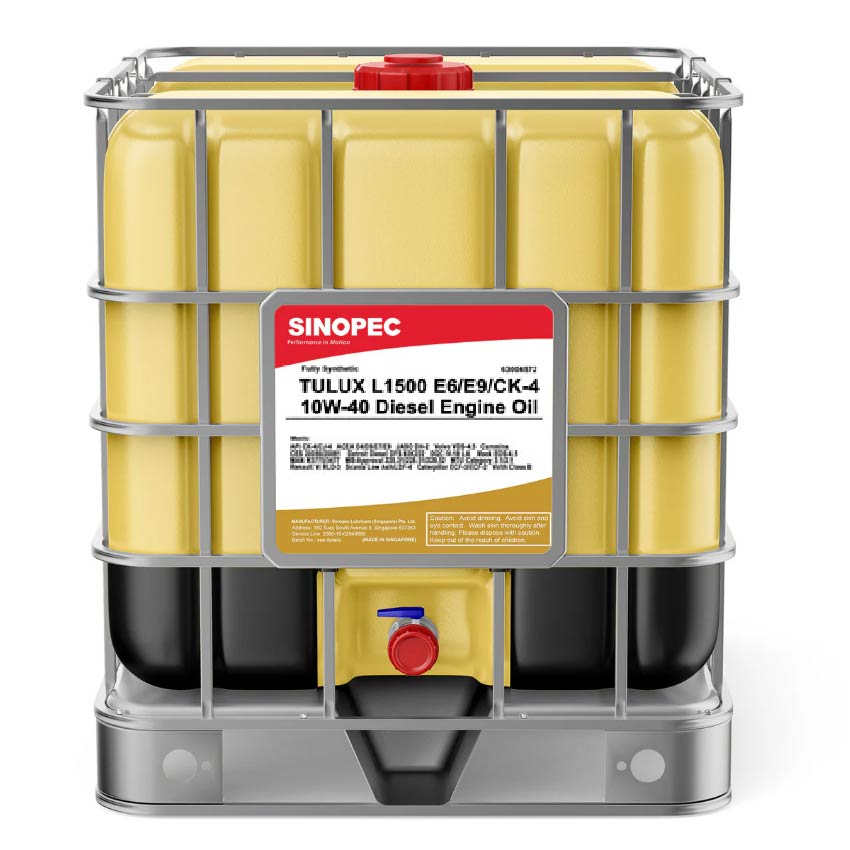 10W40 | 1000L | Tulux L1500 10W40 E9 SynTech Diesel Engine Oil - IBC